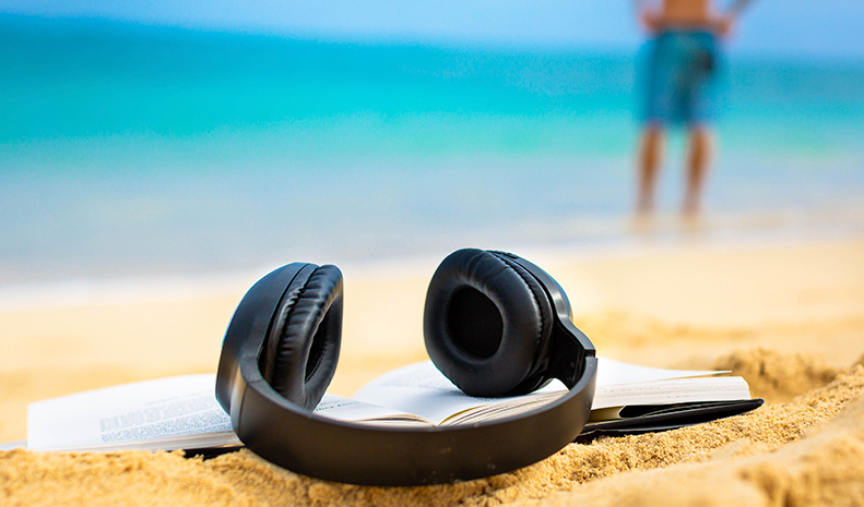 Audiobooks on holiday