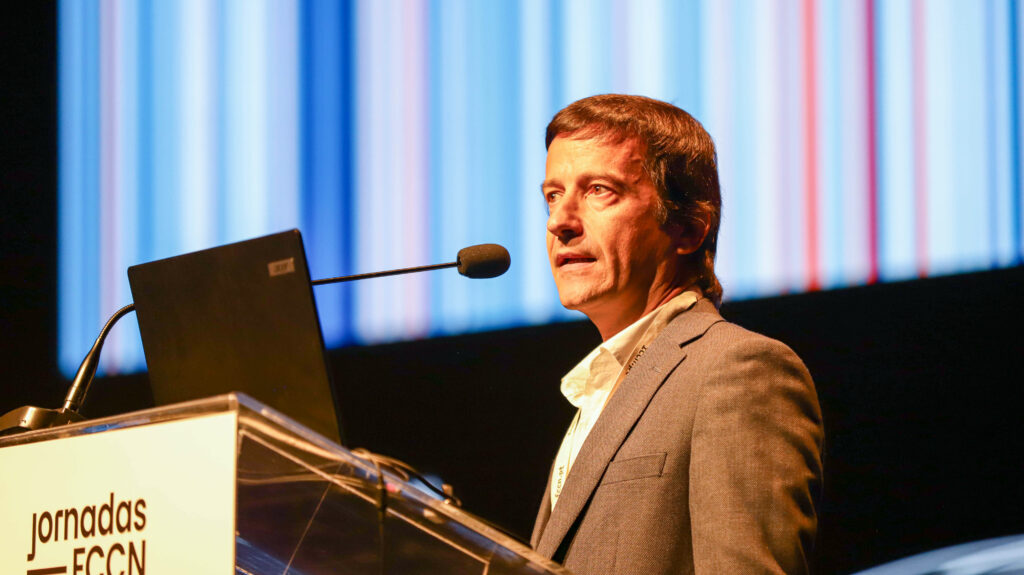 João Canning Clode, Keynote Speaker nas Jornadas FCCN em palco